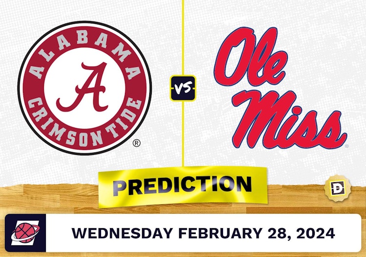 Alabama vs. Ole Miss Prediction, Odds, College Basketball Picks [2/28/2024]