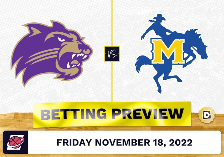 Western Carolina vs. McNeese State CBB Prediction and Odds - Nov 18, 2022