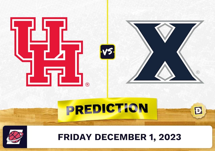 Houston vs. Xavier Basketball Prediction - December 1, 2023