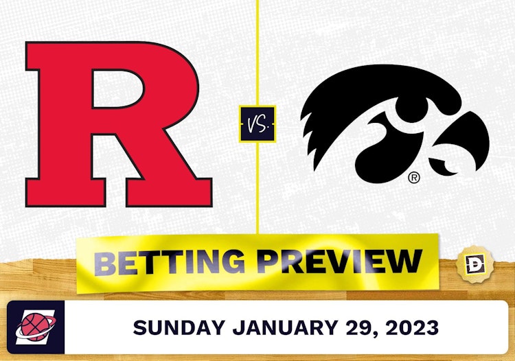 Rutgers vs. Iowa CBB Prediction and Odds - Jan 29, 2023