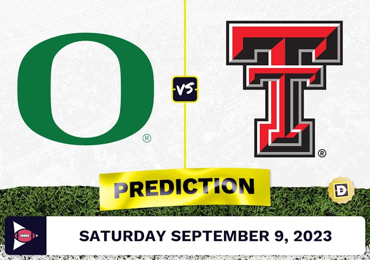 Oregon vs. Texas Tech CFB Prediction and Odds - September 9, 2023