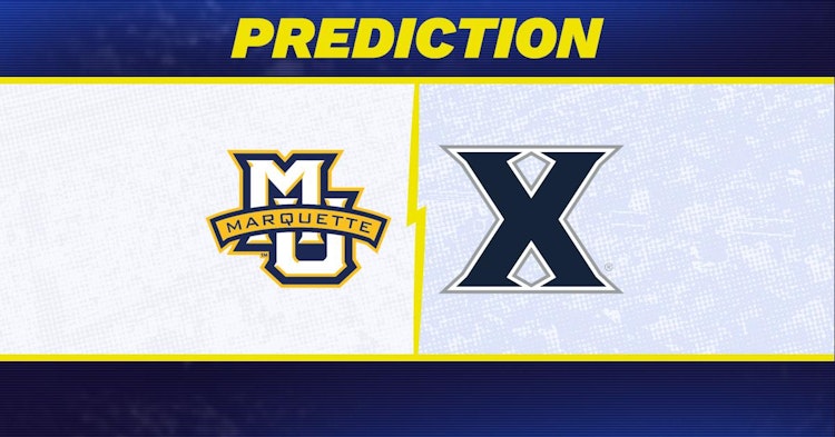 Xavier-Marquette Predictions and Game Preview.