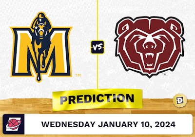 Murray State vs. Missouri State Prediction, Odds, College Basketball Picks  [1/10/2024]