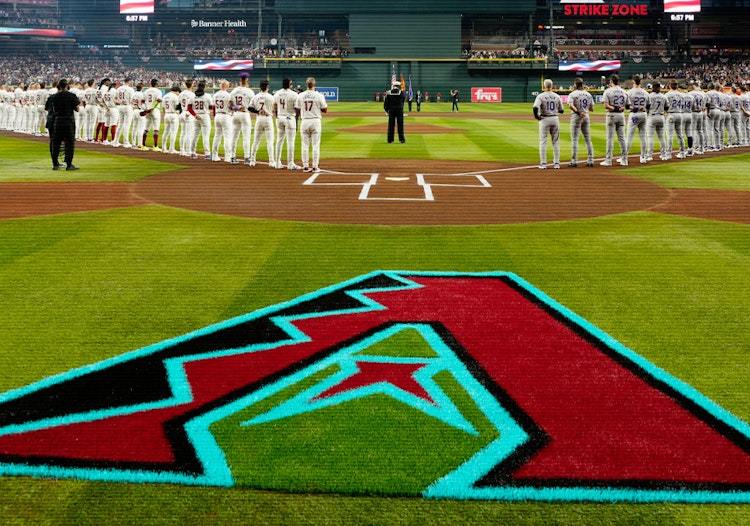 Chase Field, the Diamondbacks' home stadium.