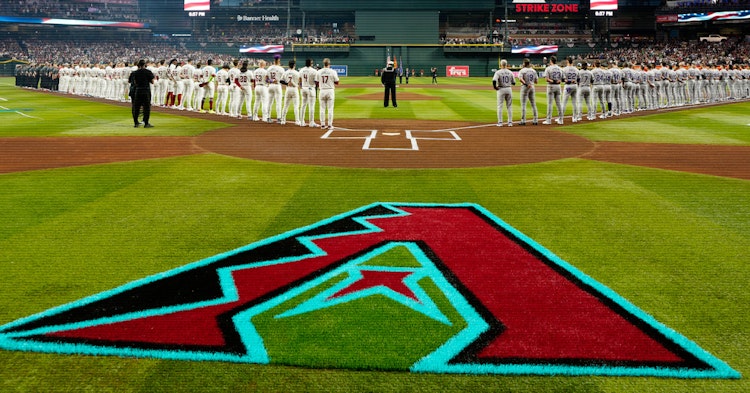 Chase Field, the Diamondbacks' home stadium.