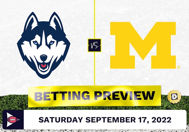 Connecticut vs. Michigan CFB Prediction and Odds - Sep 17, 2022