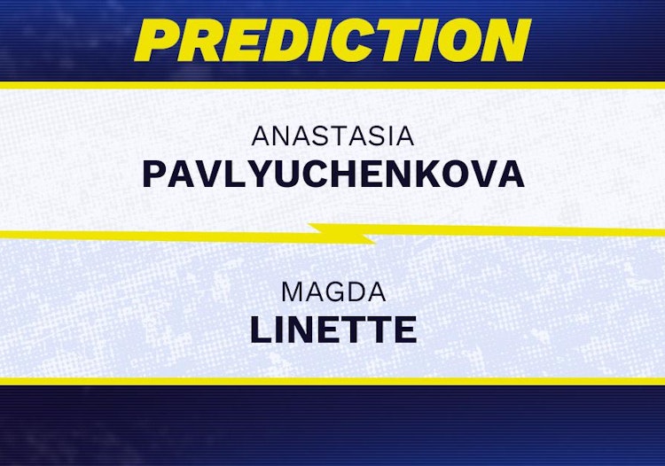 Anastasia Pavlyuchenkova vs Magda Linette Tennis Prediction.