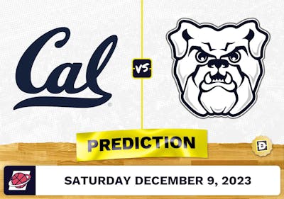 California vs. Butler Basketball Prediction - December 9, 2023