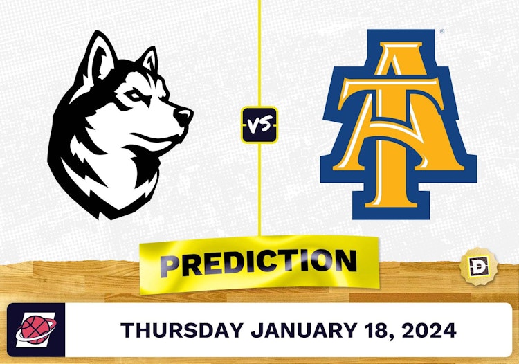 Northeastern vs. North Carolina A&T Prediction, Odds, College Basketball Picks [1/18/2024]