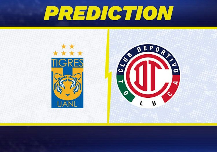Tigres UANL takes on Toluca in Liga MX action.