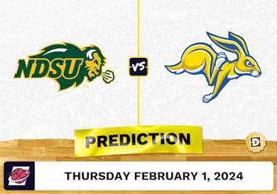 North Dakota State vs. South Dakota State Prediction, Odds, College Basketball Picks [2/1/2024]