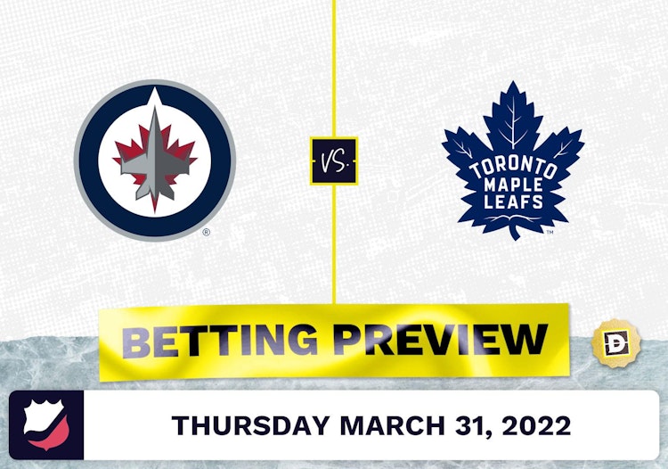Jets vs. Maple Leafs Predictions and Odds - Mar 31, 2022