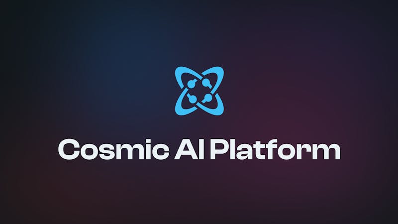 Live Demo: Cosmic AI Platform