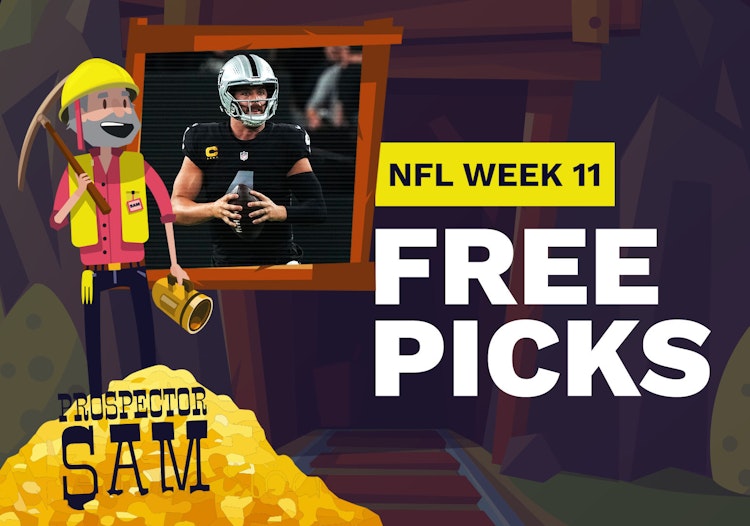 Free NFL 2021 Picks and Predictions – Prospector Sam's Week 11 Best Bets