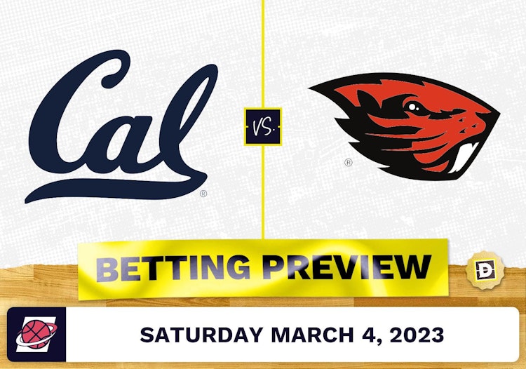 California vs. Oregon State CBB Prediction and Odds - Mar 4, 2023
