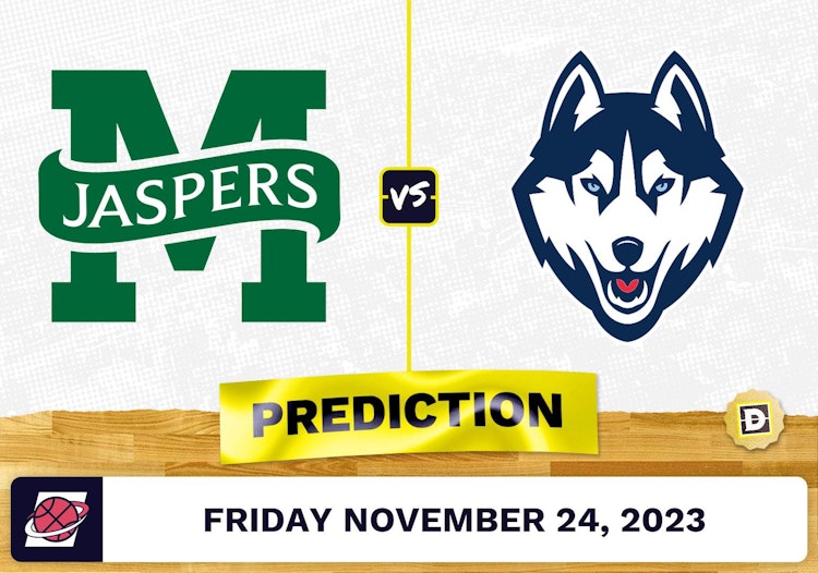 Manhattan vs. Connecticut Basketball Prediction - November 24, 2023