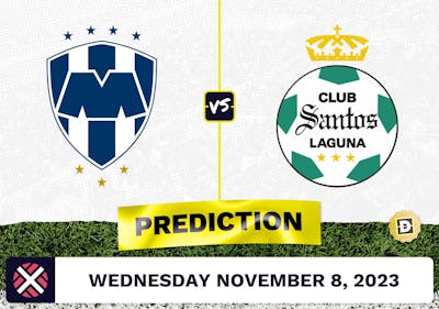 Monterrey vs. Santos Laguna Prediction and Odds - November 8, 2023