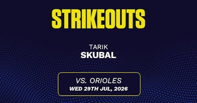 Tarik Skubal projections July 30: Strikeouts, outs, and earned runs vs. Orioles [2026]