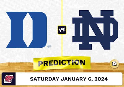 Duke vs. Notre Dame Prediction, Odds, College Basketball Picks  [1/6/2024]