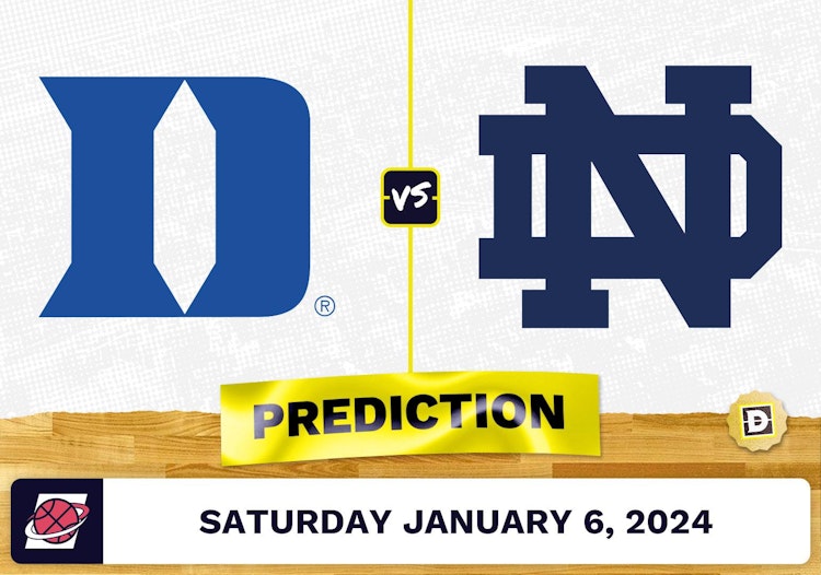 Duke vs. Notre Dame Prediction, Odds, College Basketball Picks  [1/6/2024]