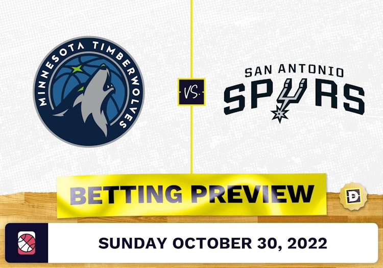 Timberwolves vs. Spurs Prediction and Odds - Oct 30, 2022