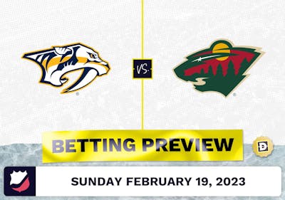 Predators vs. Wild Prediction and Odds - Feb 19, 2023