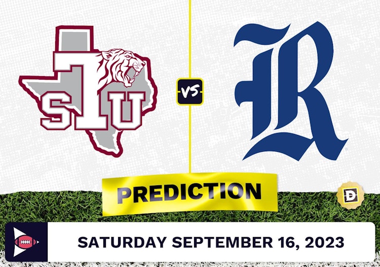 Texas Southern vs. Rice CFB Prediction and Odds - September 16, 2023