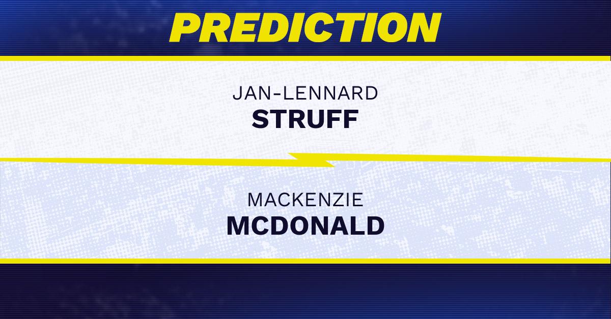 Jan-Lennard Struff vs. Mackenzie McDonald prediction, odds, picks for ATP Almaty 2025