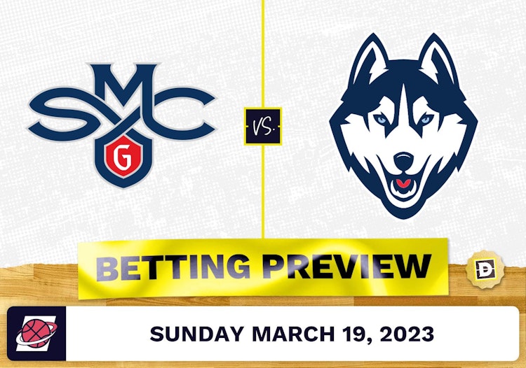 Saint Mary's vs. Connecticut March Madness Prediction - Mar 19, 2023