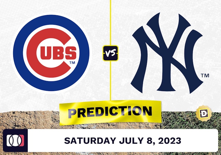 Cubs vs. Yankees Prediction for MLB Saturday [7/8/2023]