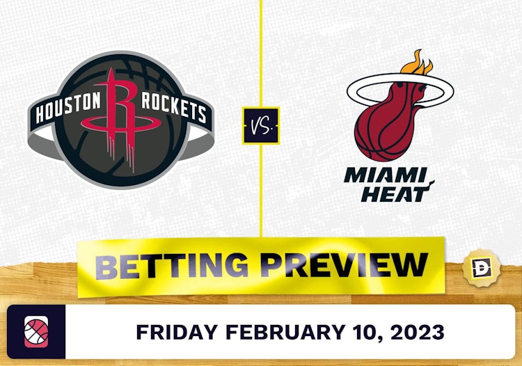 Rockets vs. Heat Prediction and Odds - Feb 10, 2023