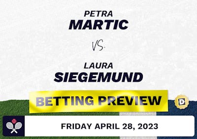 Petra Martic vs. Laura Siegemund Predictions - Apr 28, 2023