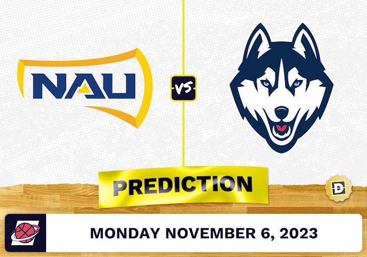 Northern Arizona vs. Connecticut Basketball Prediction - November 6, 2023