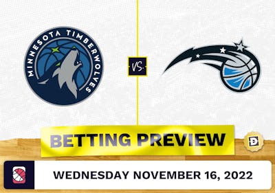 Timberwolves vs. Magic Prediction and Odds - Nov 16, 2022