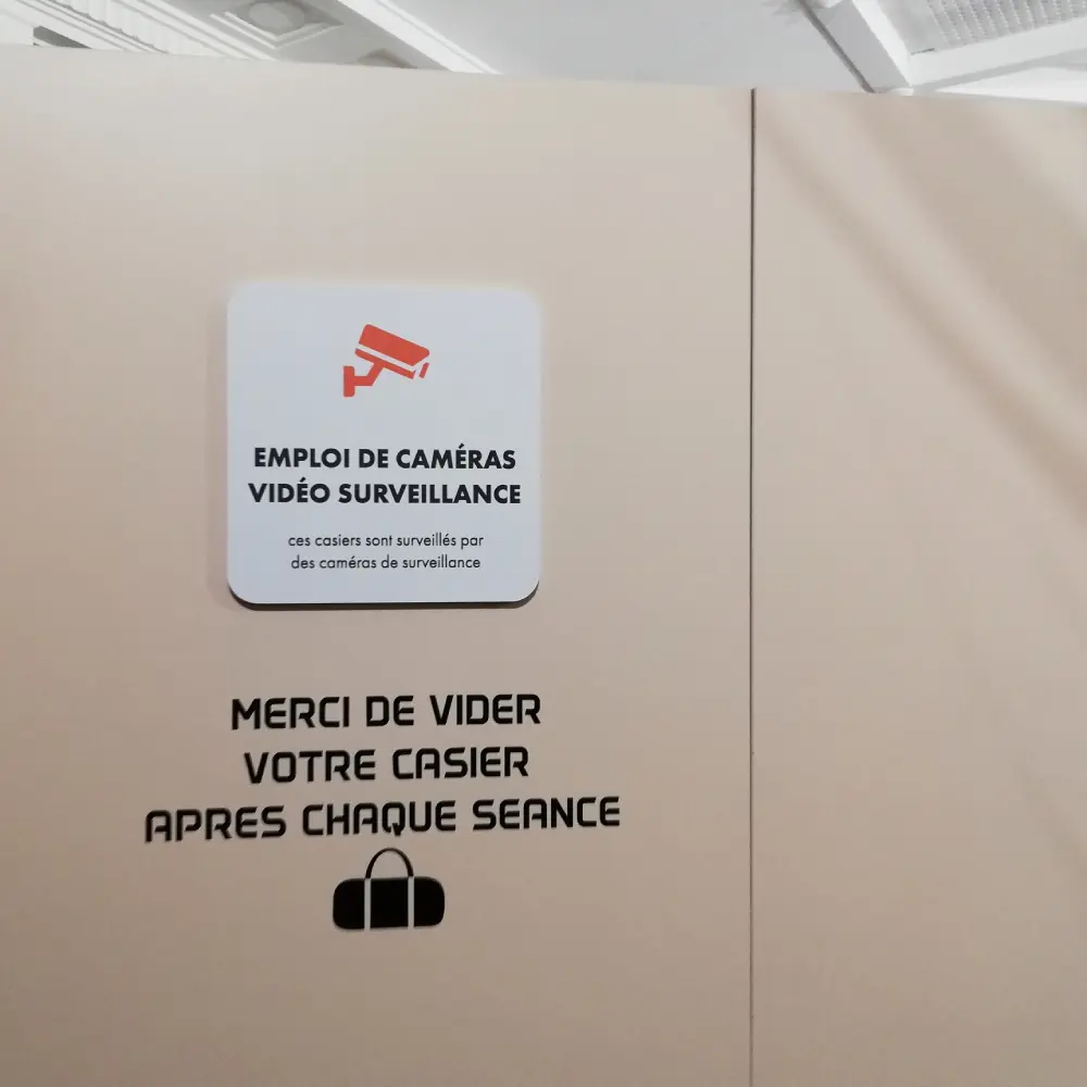 Panneau et lettres découpées 123imprim pour EasyGym Panneau et lettres découpées 123imprim pour EasyGym