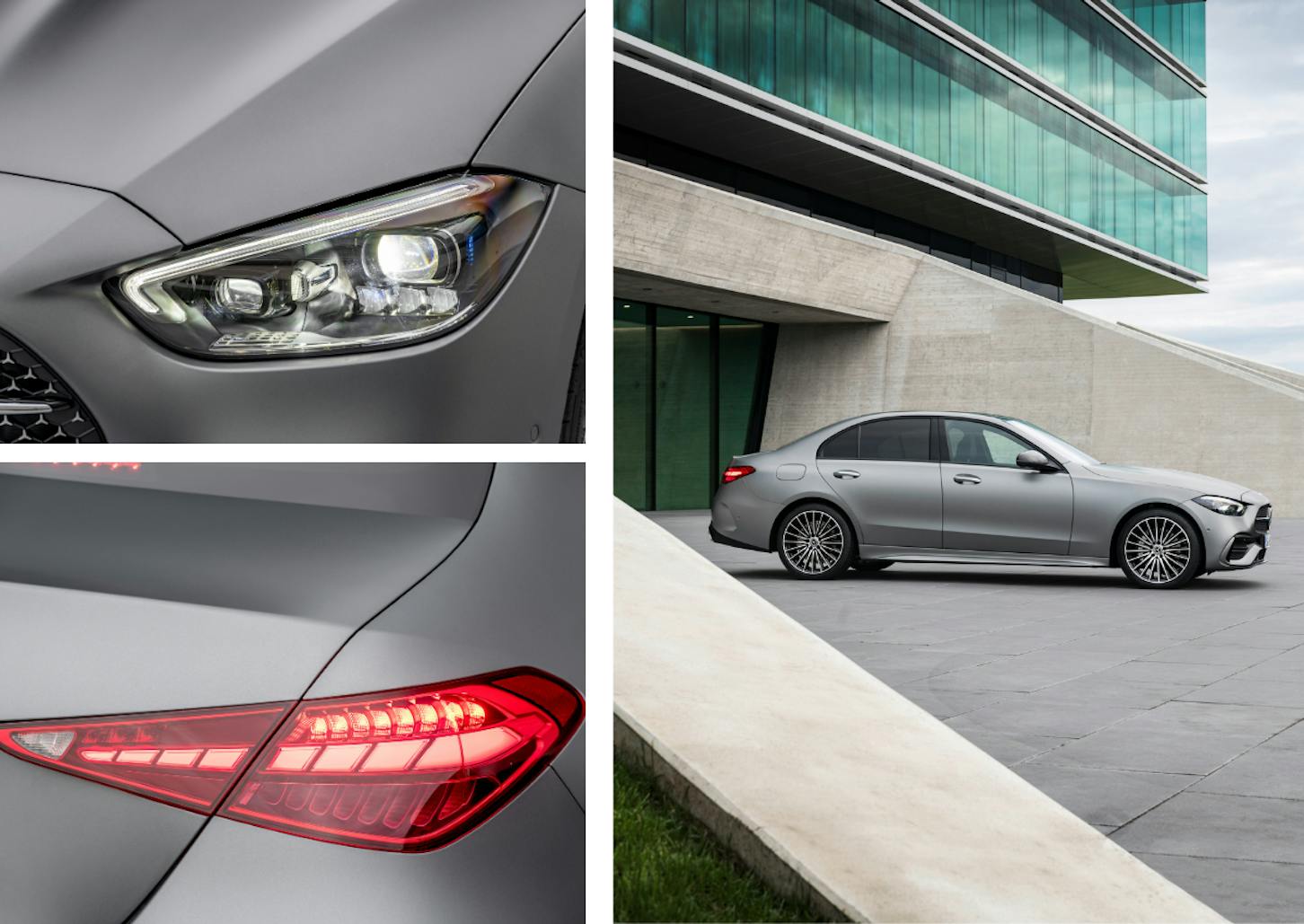Das Exterior der Mercedes-Benz C-Klasse.