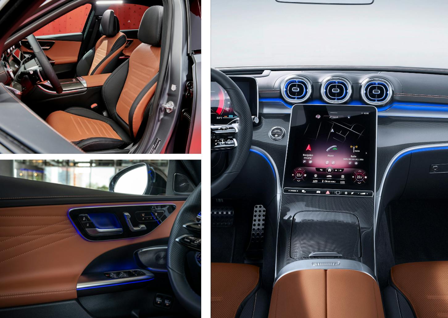 Das Interior der Mercedes-Benz C-Klasse.