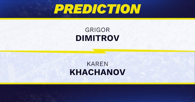 Grigor Dimitrov vs Karen Khachanov Tennis Prediction.