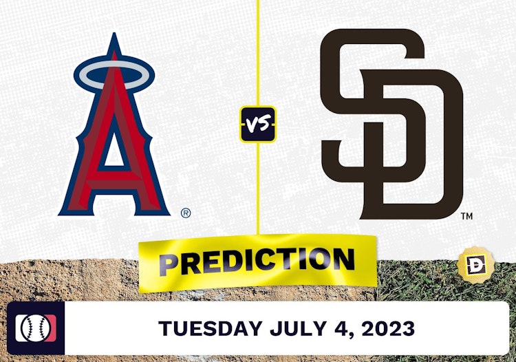 Angels vs. Padres Prediction for MLB Tuesday [7/4/2023]