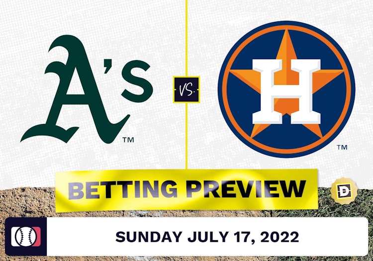Athletics vs. Astros Prediction and Odds - Jul 17, 2022