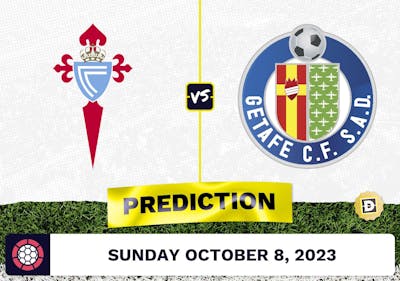Celta Vigo vs. Getafe Prediction and Odds - October 8, 2023