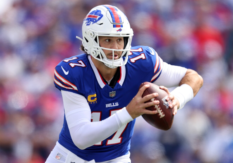 NFL Parlay Week 4 Odds: Josh Allen, Jalen Hurts and Patrick Mahomes.