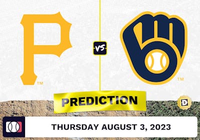 Pirates vs. Brewers Prediction for MLB Thursday [8/3/2023]