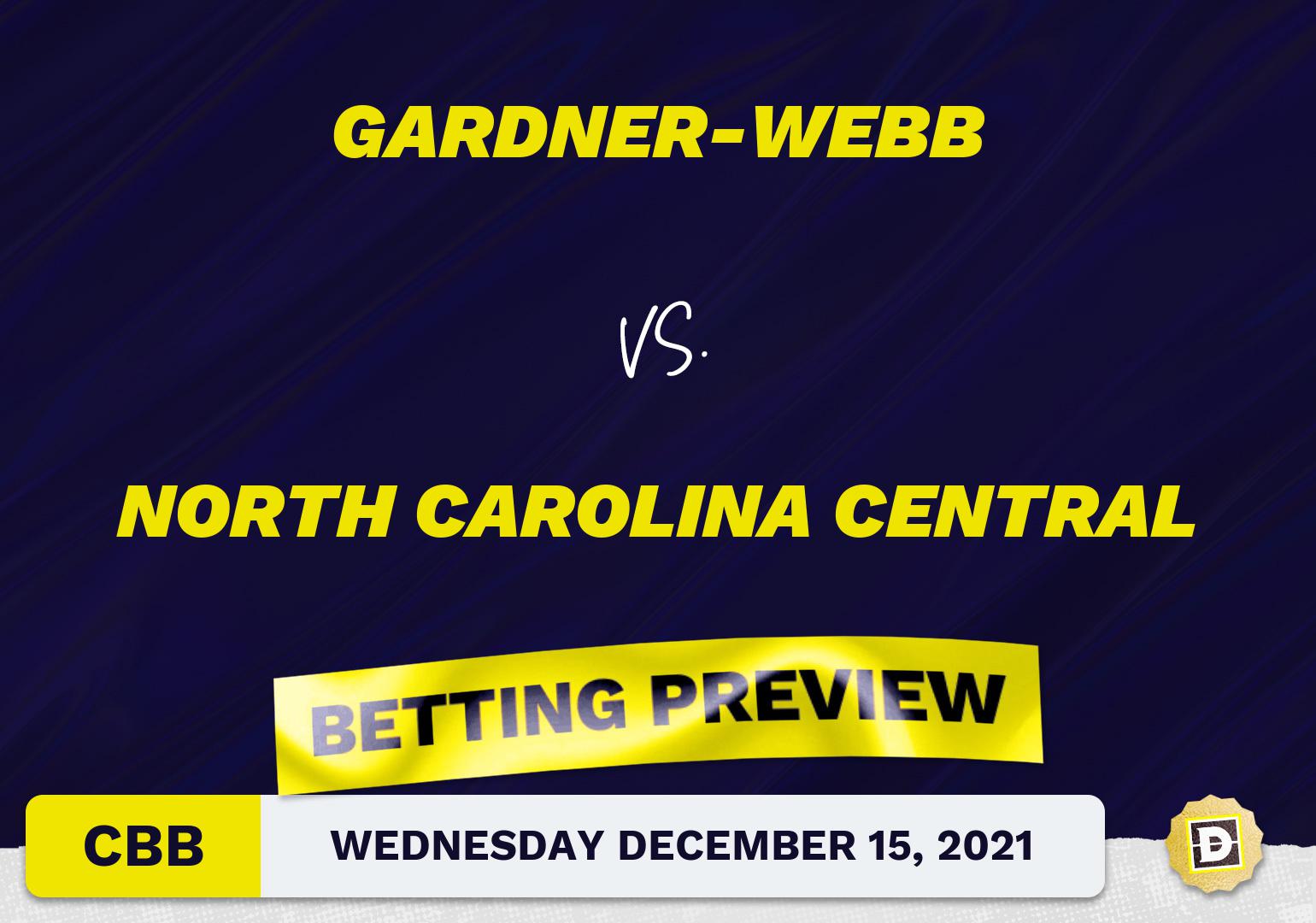Gardner-Webb vs. North Carolina Central CBB Predictions and Odds - Dec 15, 2021