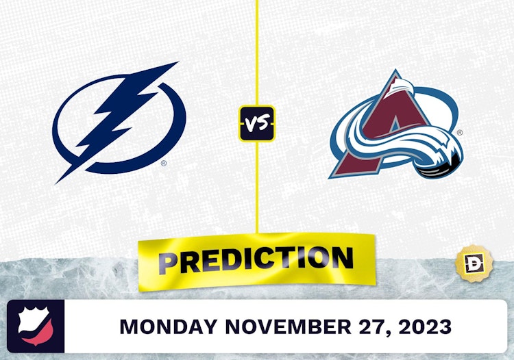 Lightning vs. Avalanche Prediction and Odds - November 27, 2023