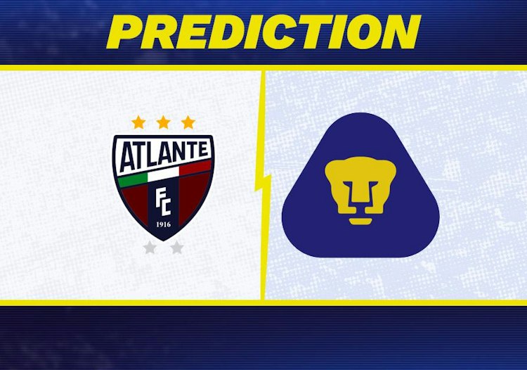 Atlante takes on Pumas UNAM in Liga MX action.