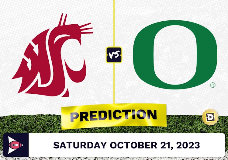 Washington State vs. Oregon CFB Prediction and Odds - October 21, 2023