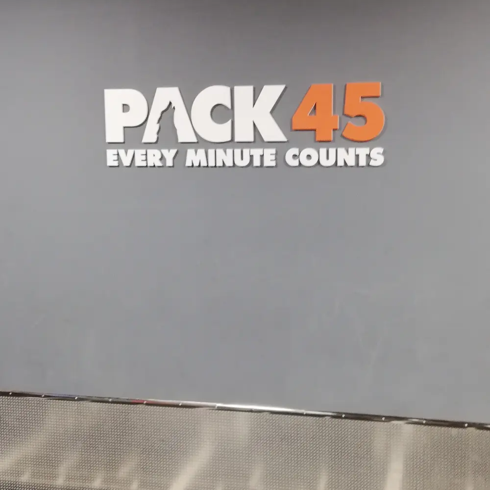 Lettrage découpé 123imprim pour EasyGym Lettrage découpé 123imprim pour EasyGym