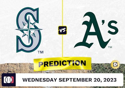 Mariners vs. Athletics Prediction for MLB Wednesday [9/20/2023]