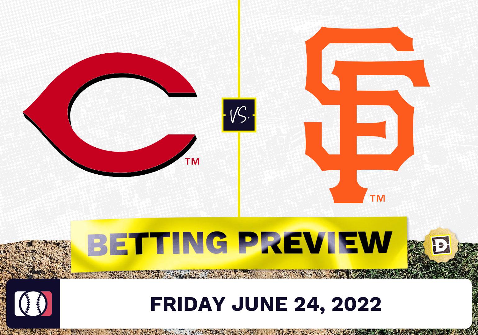 Reds vs. Giants Prediction and Odds - Jun 24, 2022